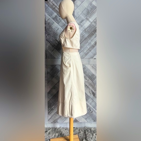 CURRENT/ELLIOTT NWT DENIM THE NIGHTFALL DRESS - - Picture 12 of 15